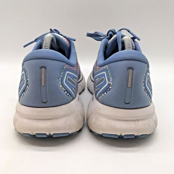 Brooks Ghost 14 Unity Running Shoes Women's 7 Blue & Pink Low Athletic Sneakers - Picture 4 of 11